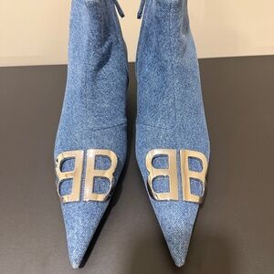 Balenciaga jeans booties